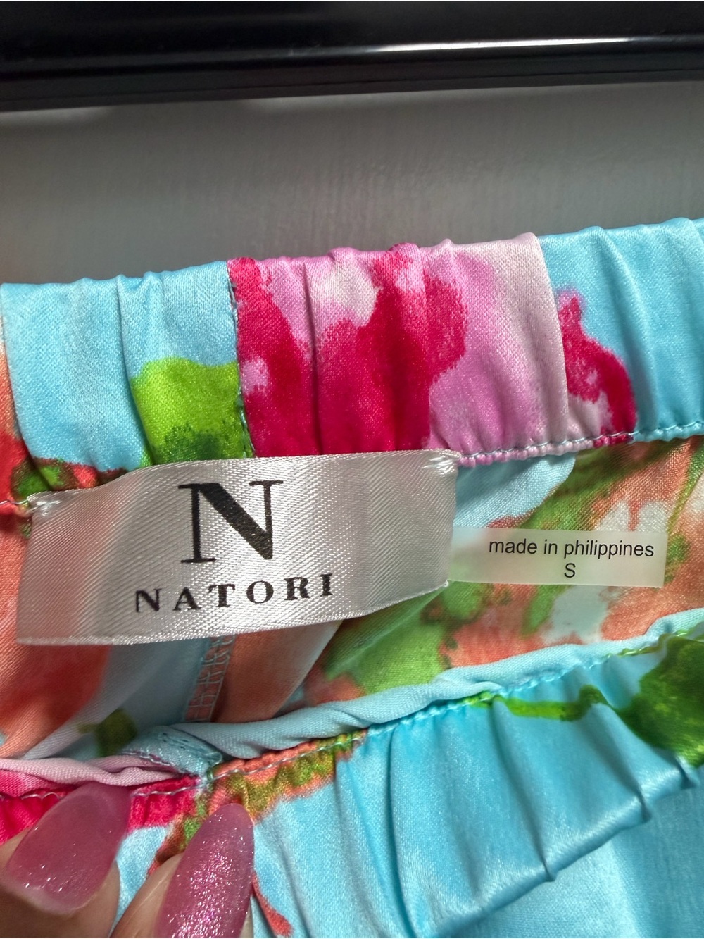 NWT NATORI Floral Charm Top Bottom Pajama Set Sz S Elegant Classic Luxurious - Picture 11 of 16